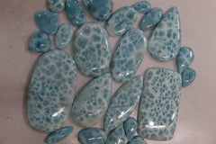 Natural Larimar top quality A Grade