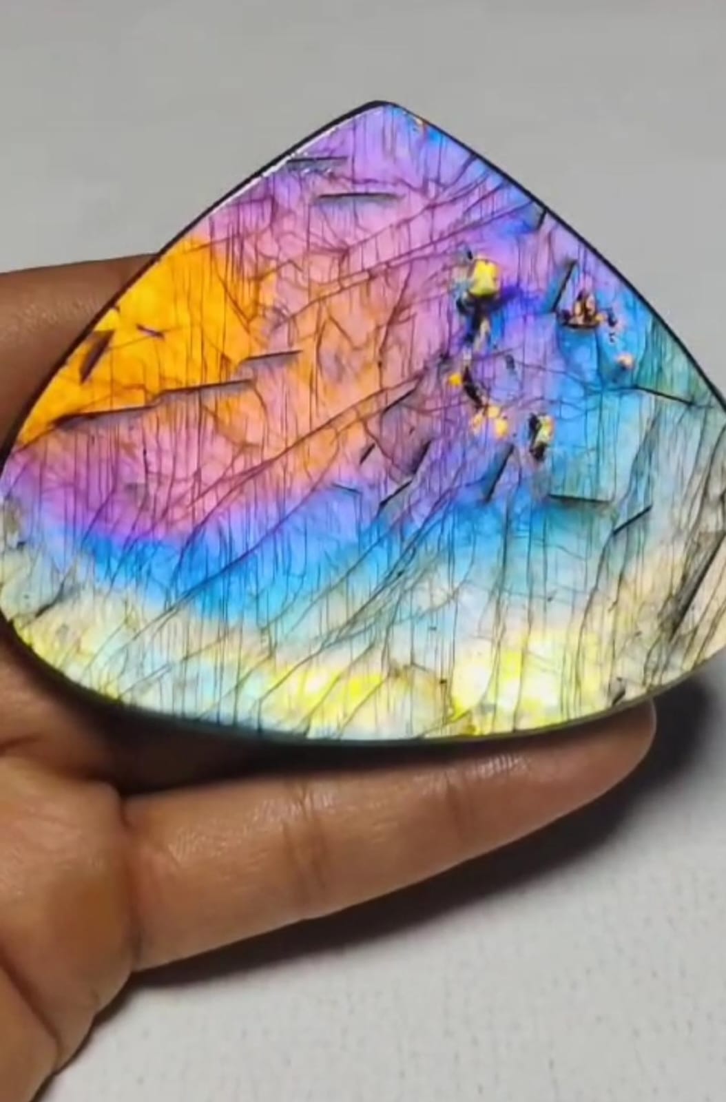 Labradorite multi colour