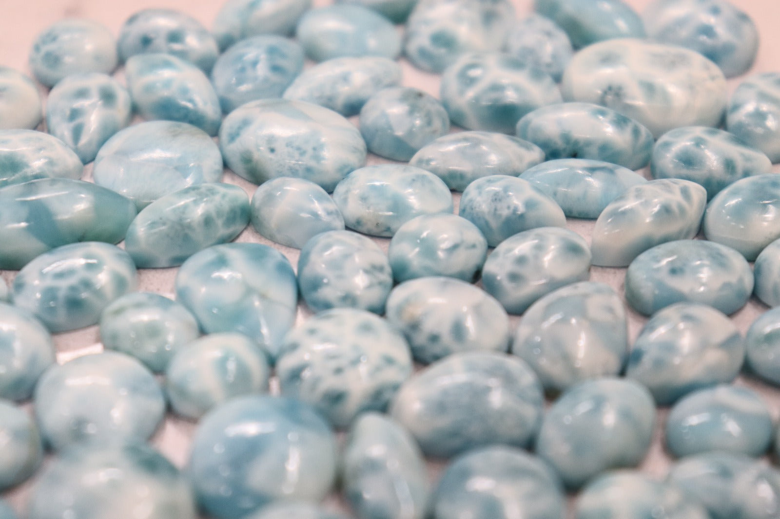 Natural Larimar top quality A Grade