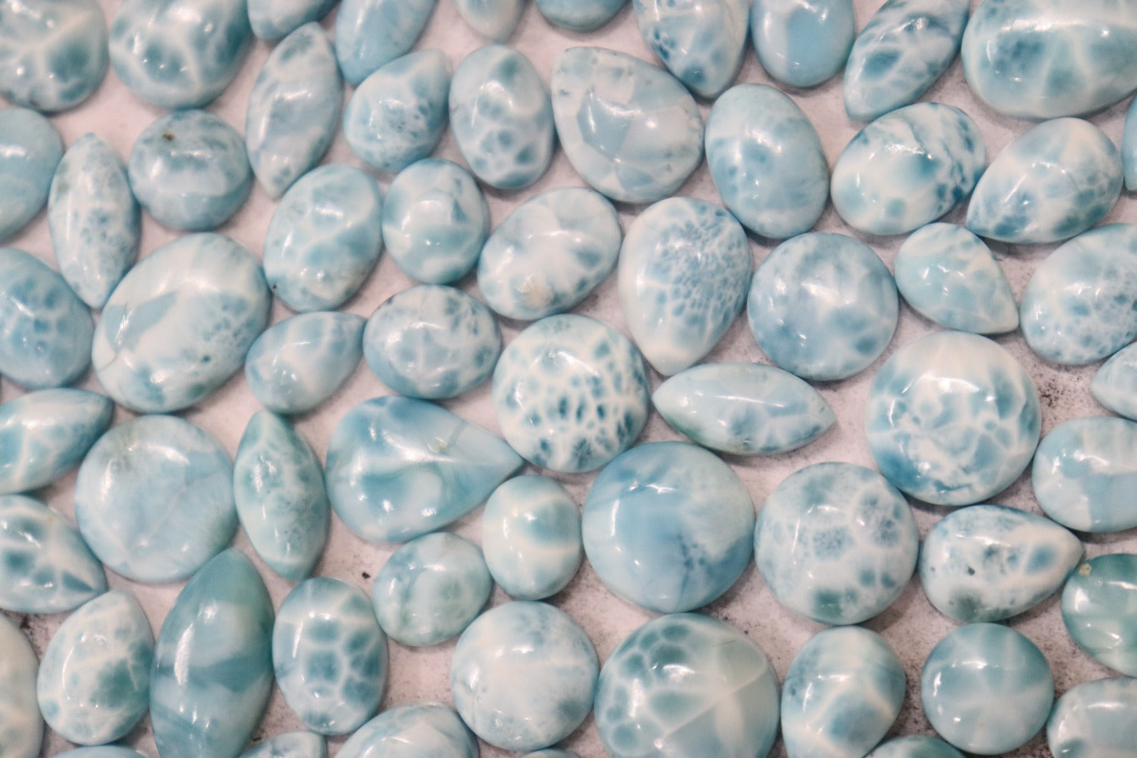 Natural Larimar top quality A Grade
